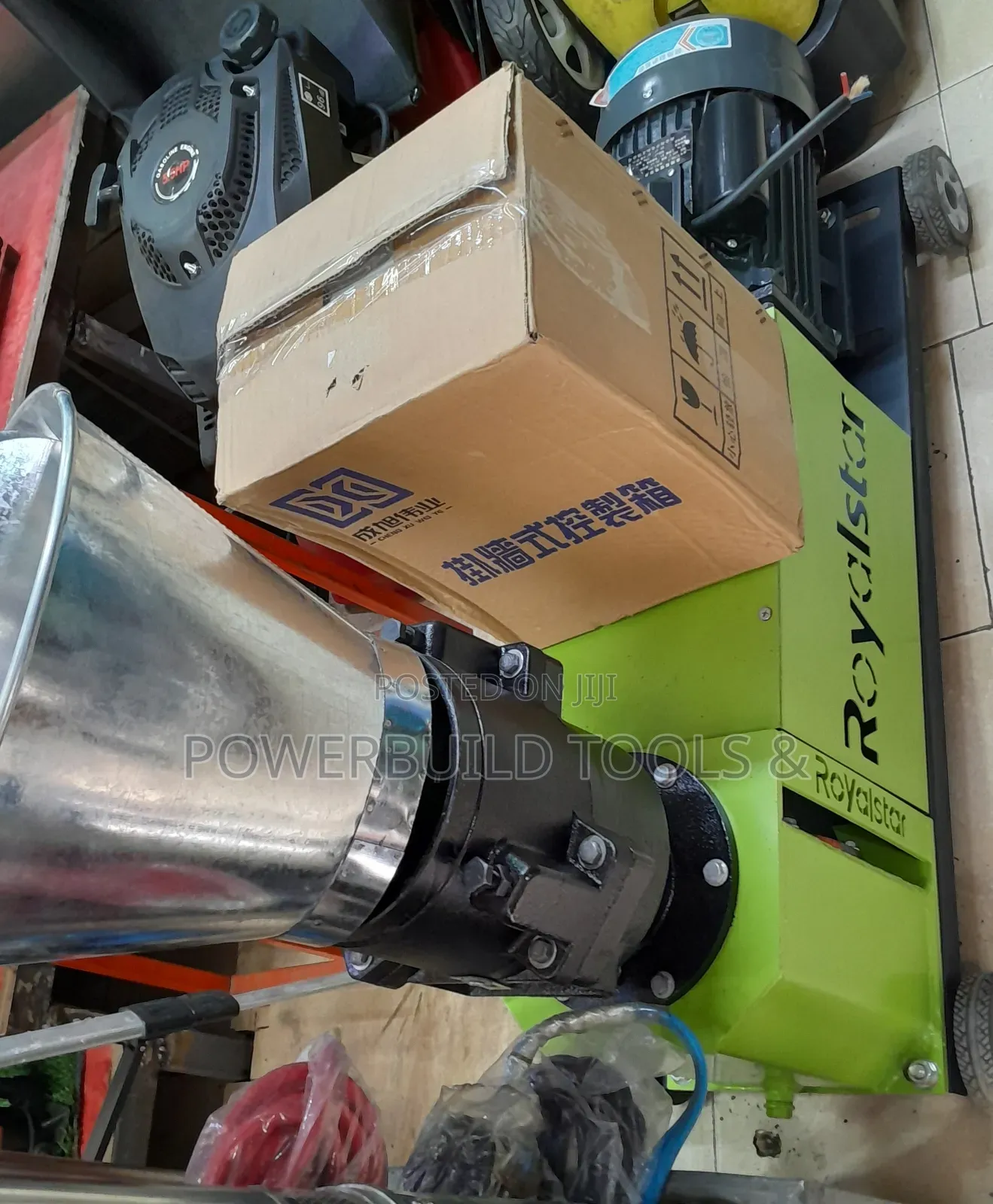Pelleting Machine With Control Box and Oil Heavy-Duty