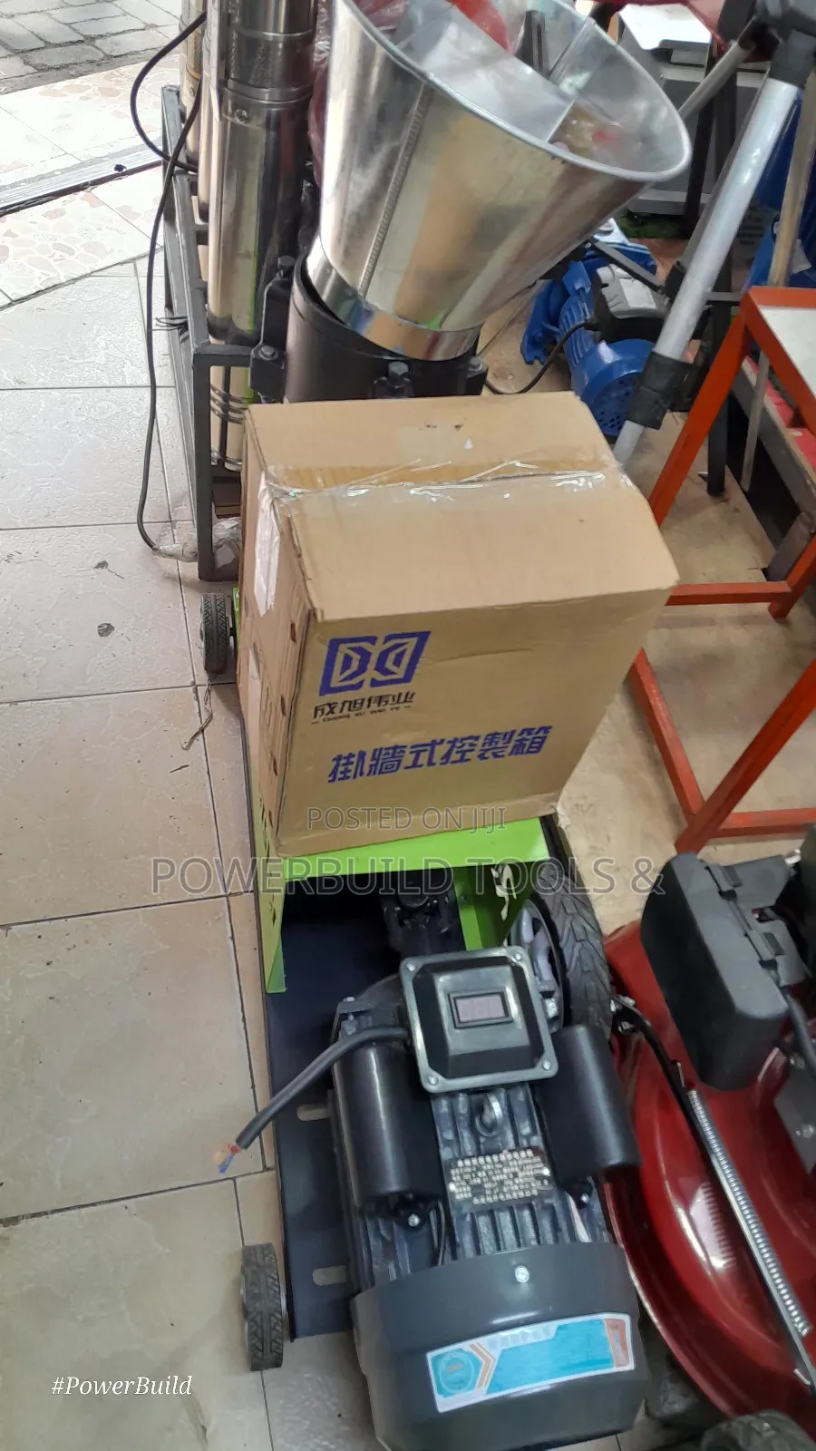 Pelleting Machine With Control Box and Oil Heavy-Duty