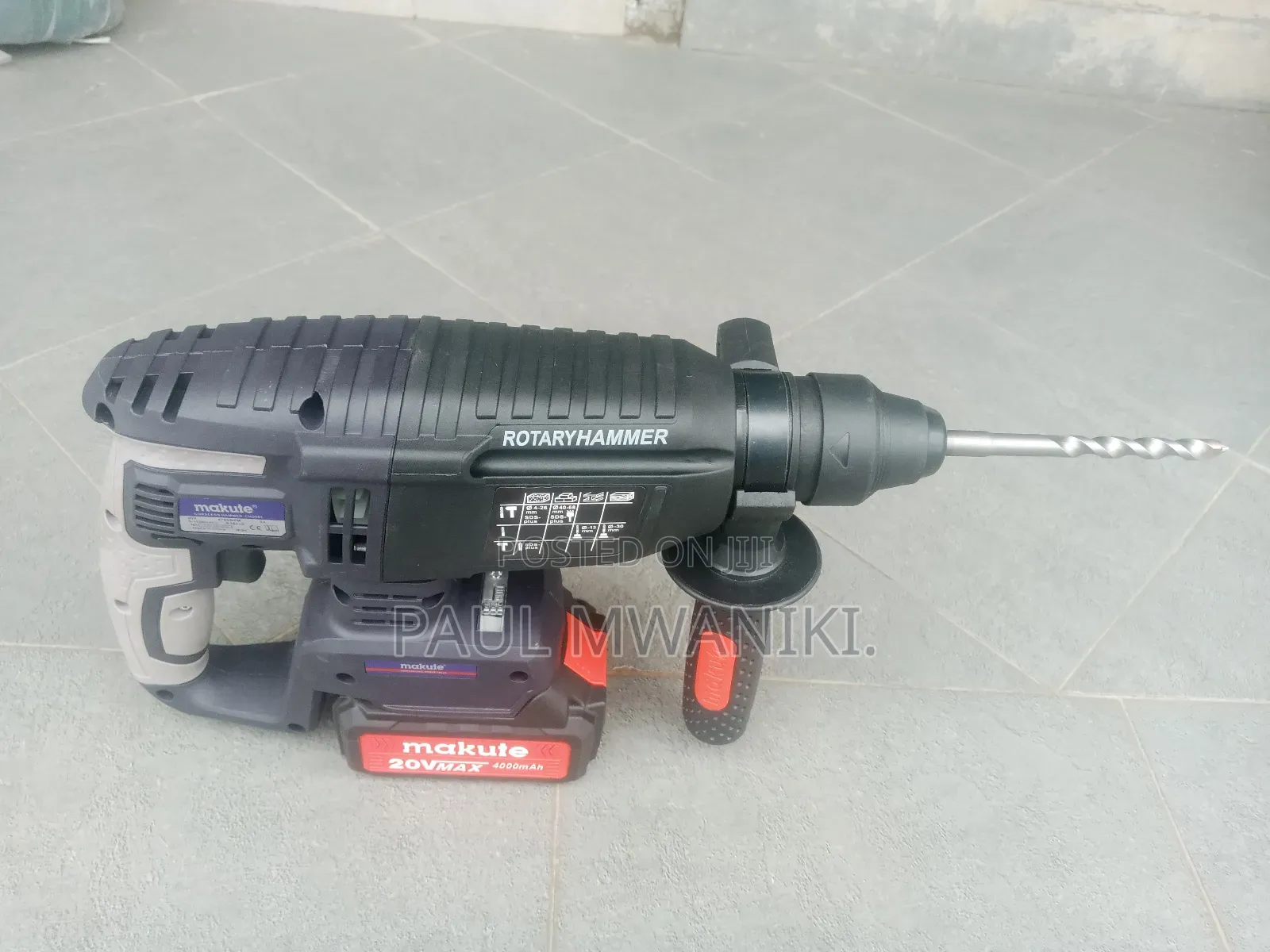 Chd 001 Cordless Rotary Hammer