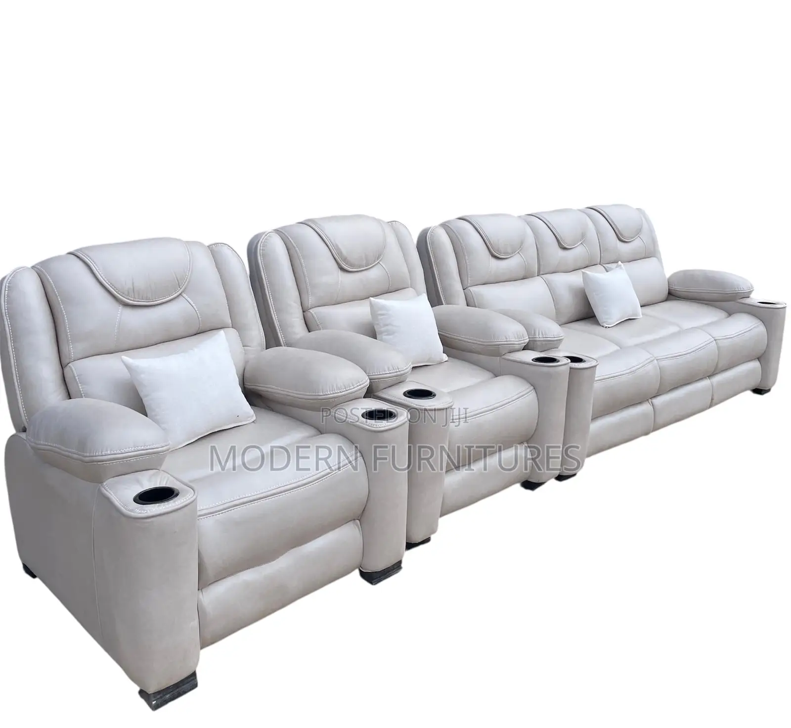 Classic 5 Seater Semi-recliner Sofa
