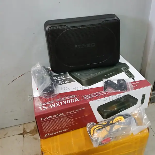 Pioneer Ts-Wx130da 8 Compact Active Car Underseat Sub Woofer
