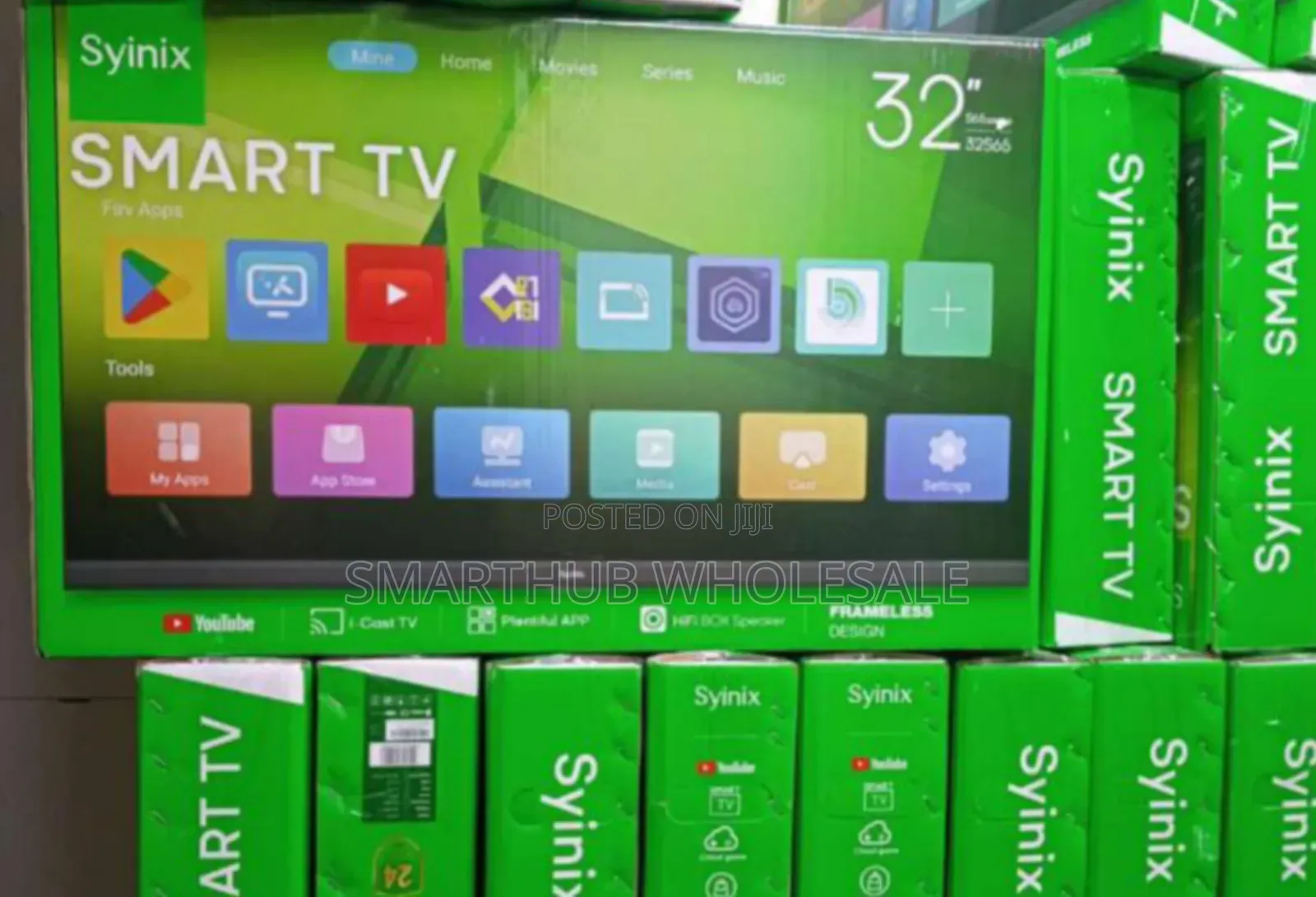 Syinix 32smart Tv.
 Google Tv