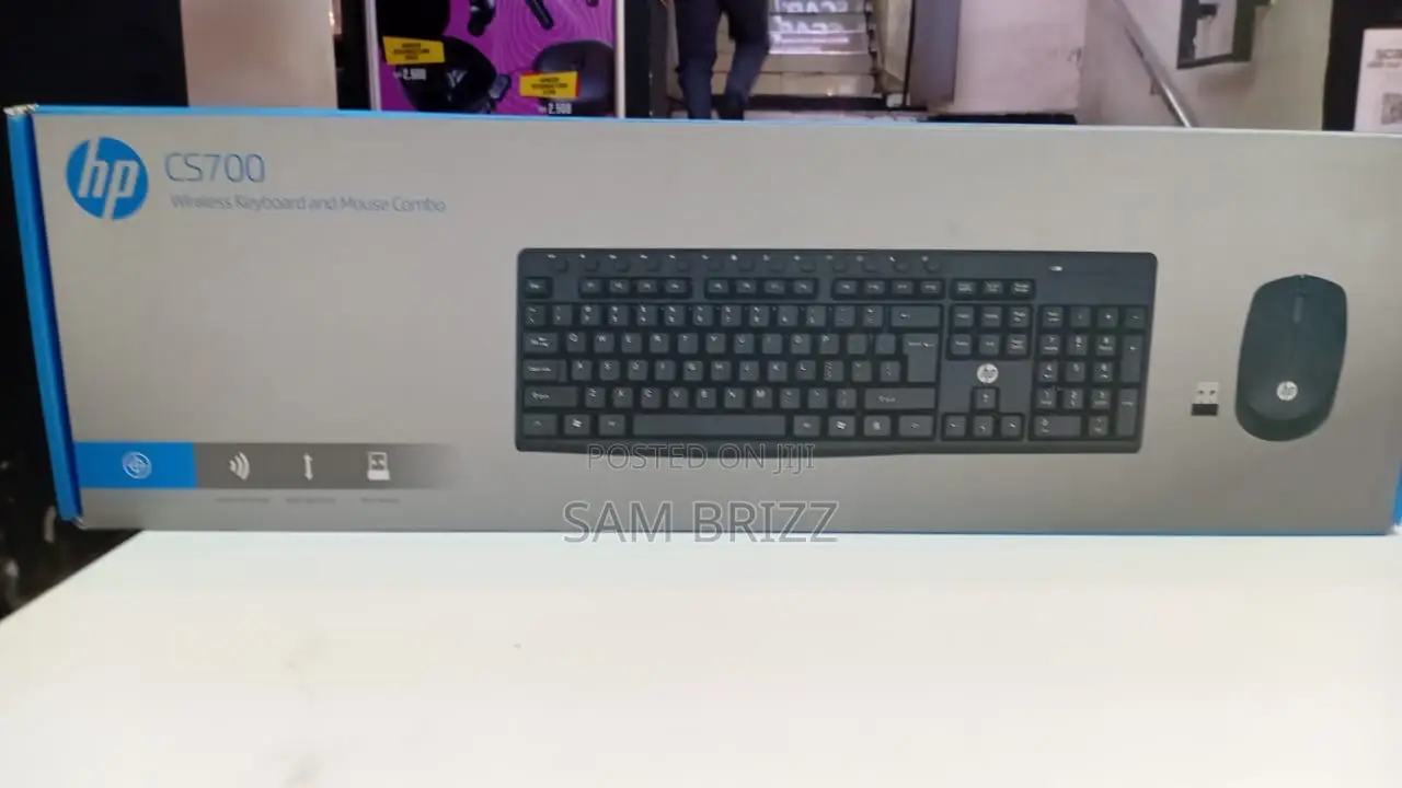 Hp Cs700 Wireless Keyboard and Mouse Combo