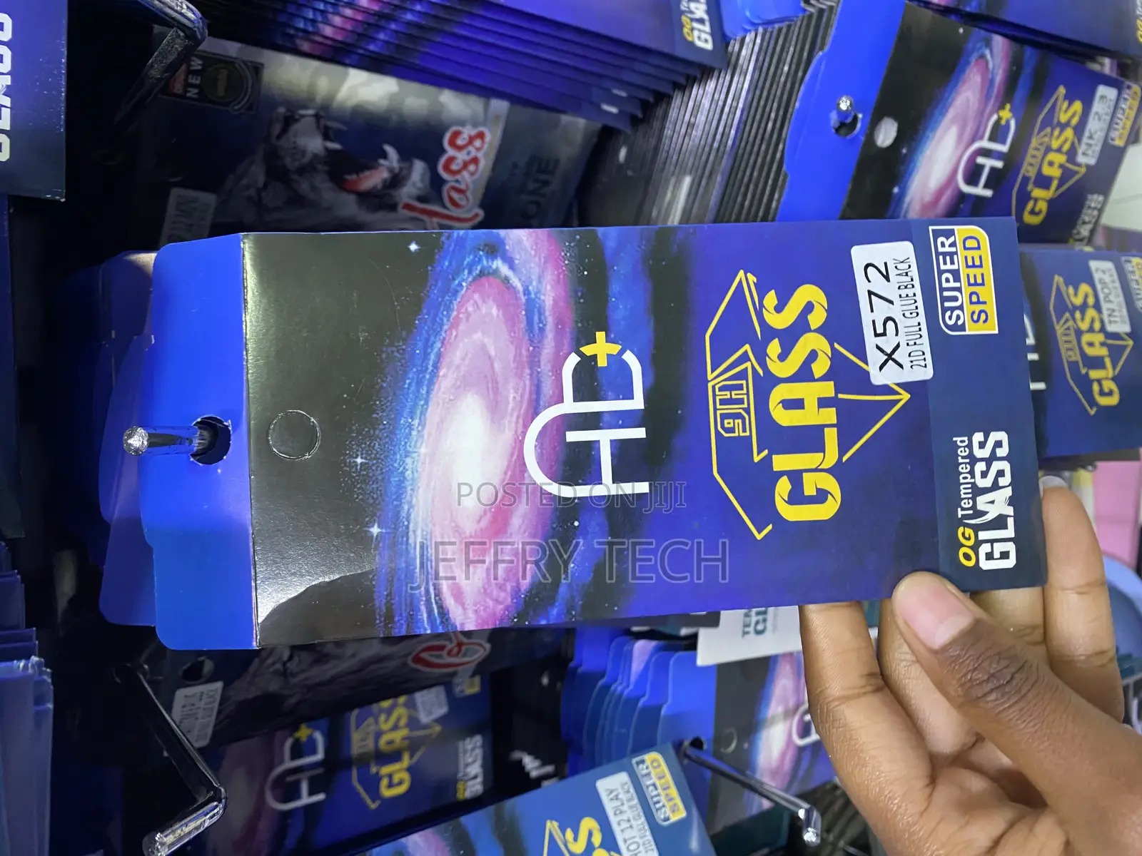 Grimboc Tempered Glass Screen Protector for Infinix X572