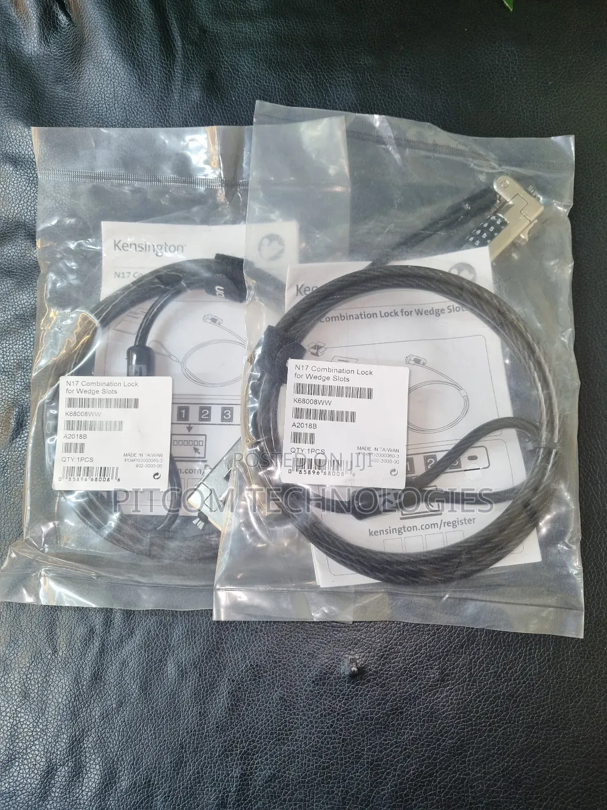 Kensington N17 Combination Lock for Wedge Slots