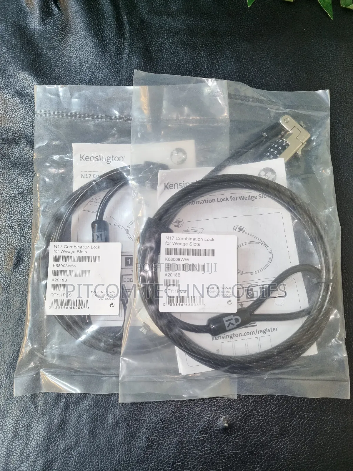 Kensington N17 Combination Lock for Wedge Slots