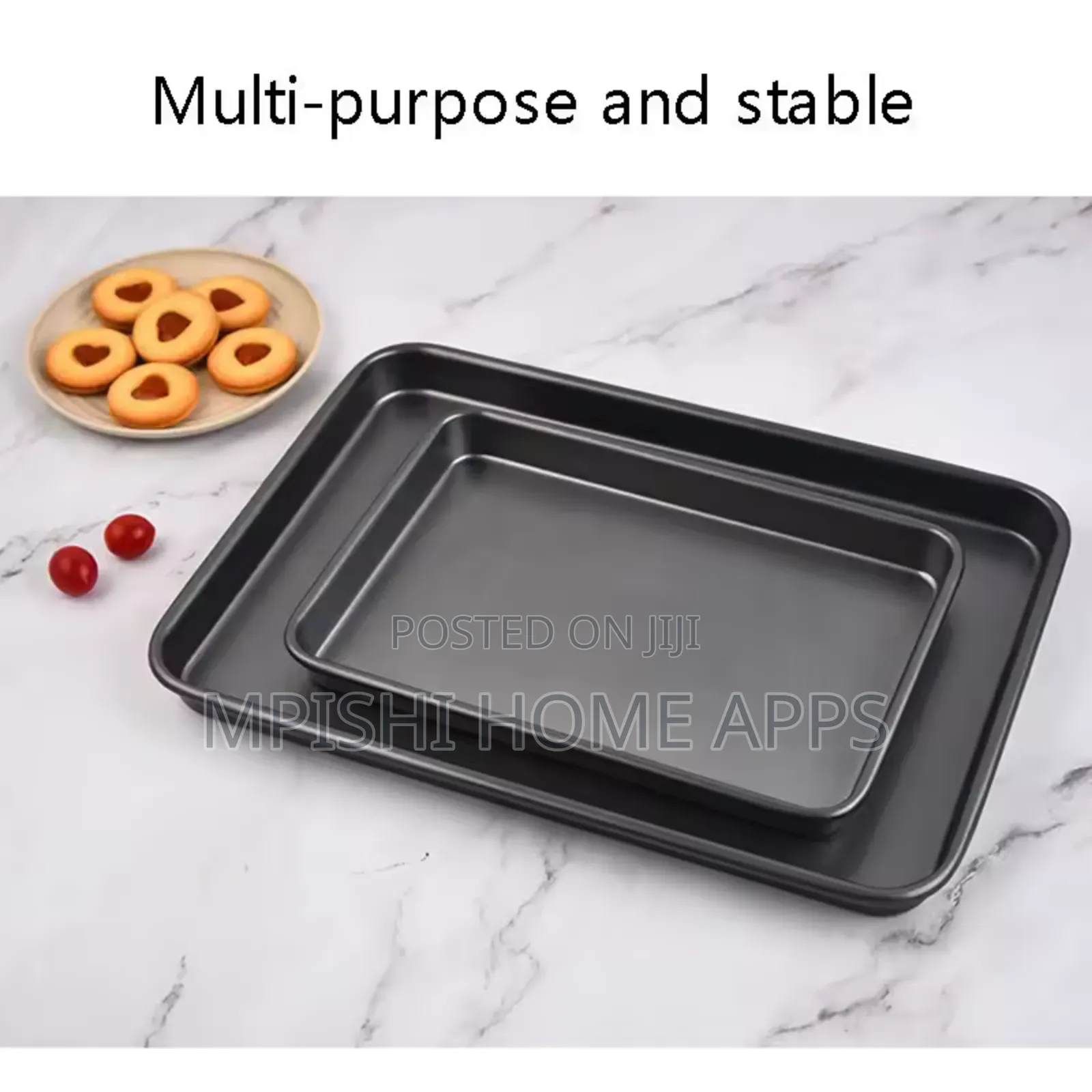*Rectangular Baking Tin Tray - Medium 28x36cm