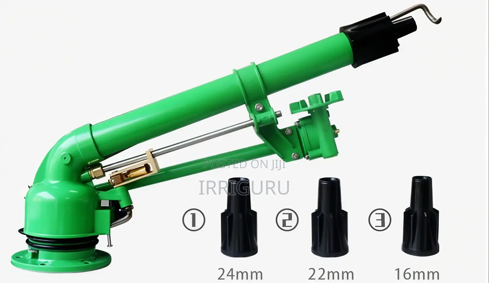 Turbocharged Rain Gun for Gardening Lawn.