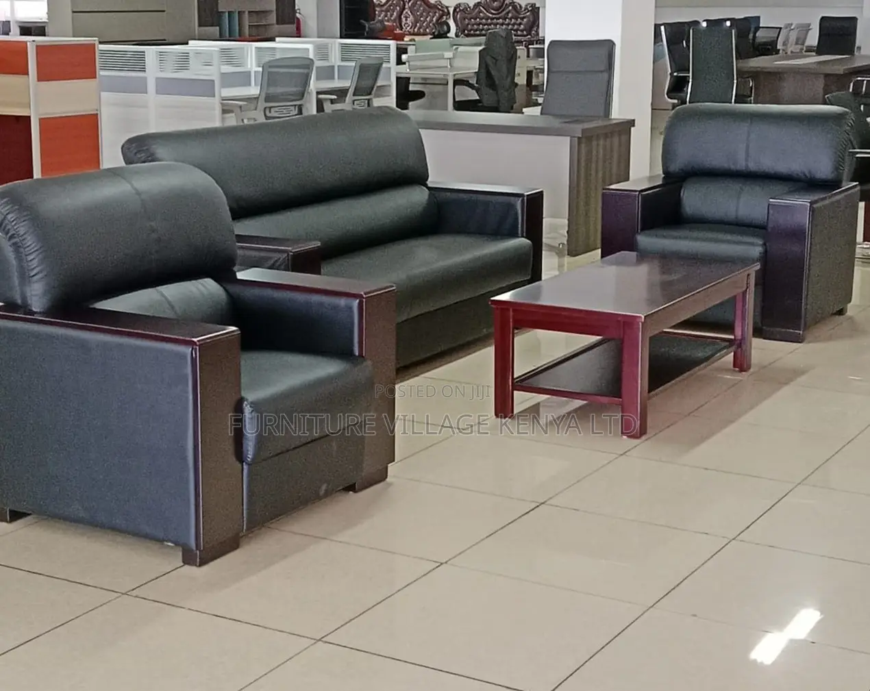 Modular Sofa Set:5-Seat Executive Client Waiting Sofa