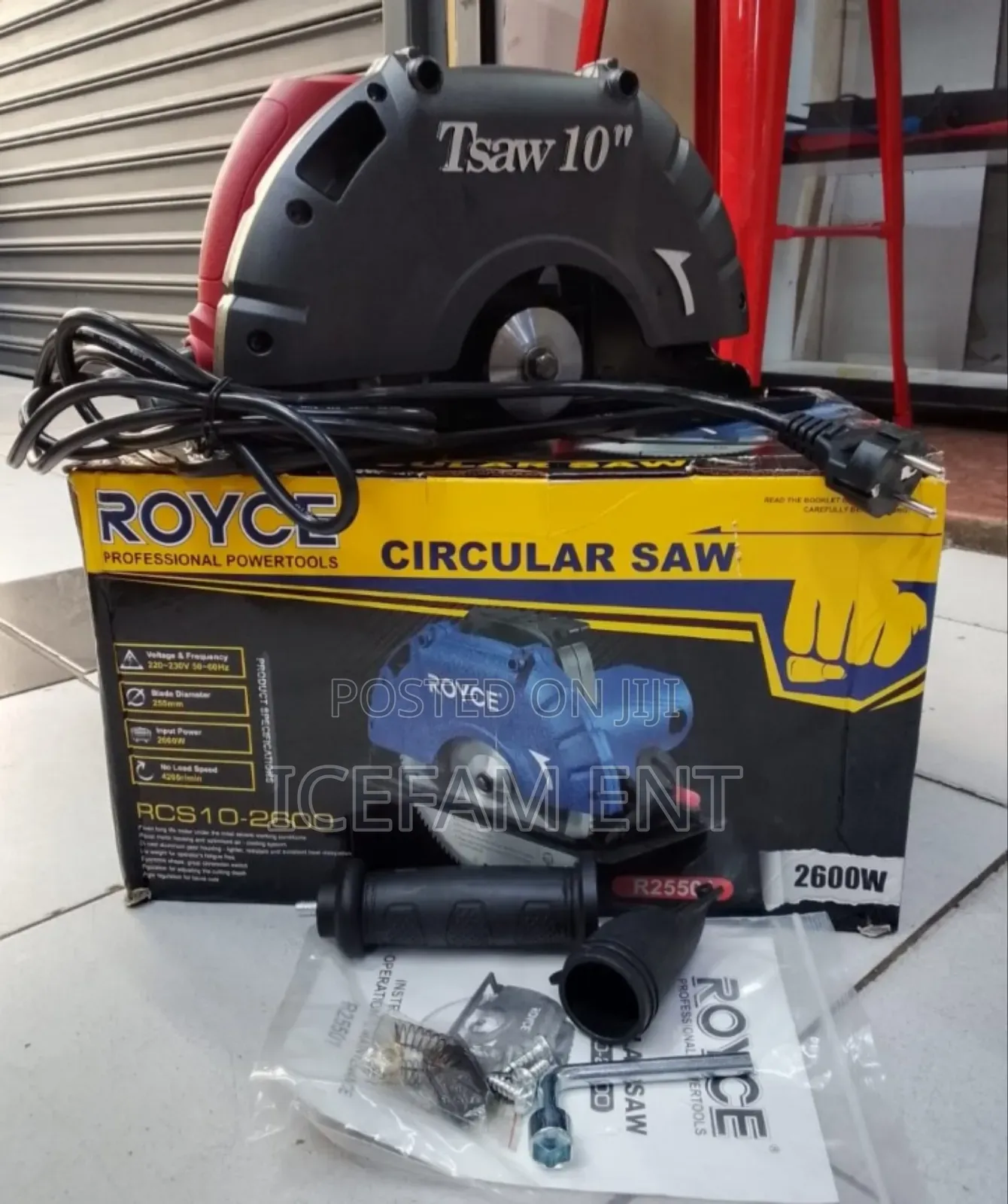 2600watts 10" Royce Circular Saw/Electric Circular Saw