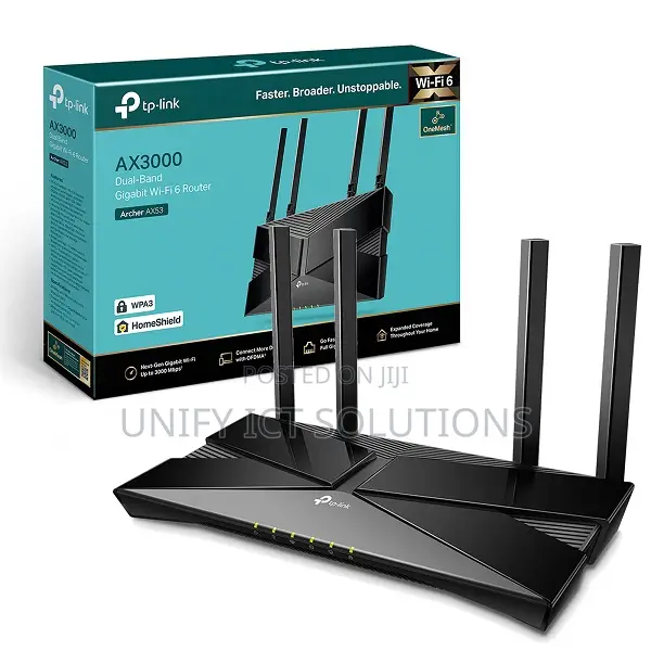 Tp-Link Ax3000 Wireless Dual Band Gigabit Wi-Fi 6 Router