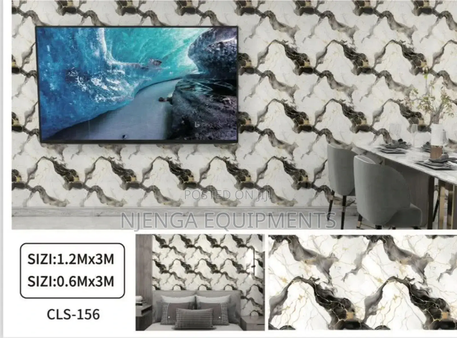 4ft X 8ft Marble Sheet/ Wall Oanel