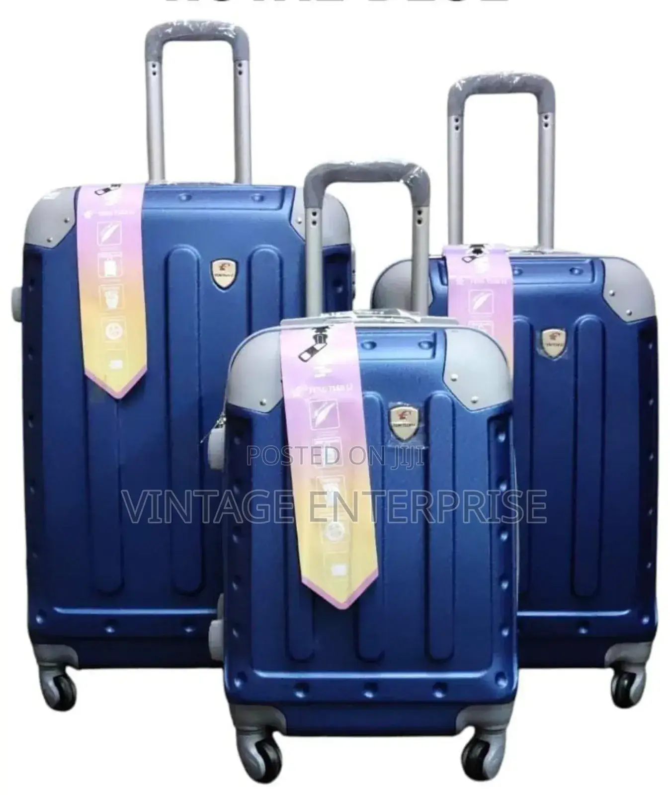 3in1 Luxurious Fibre Suitcase