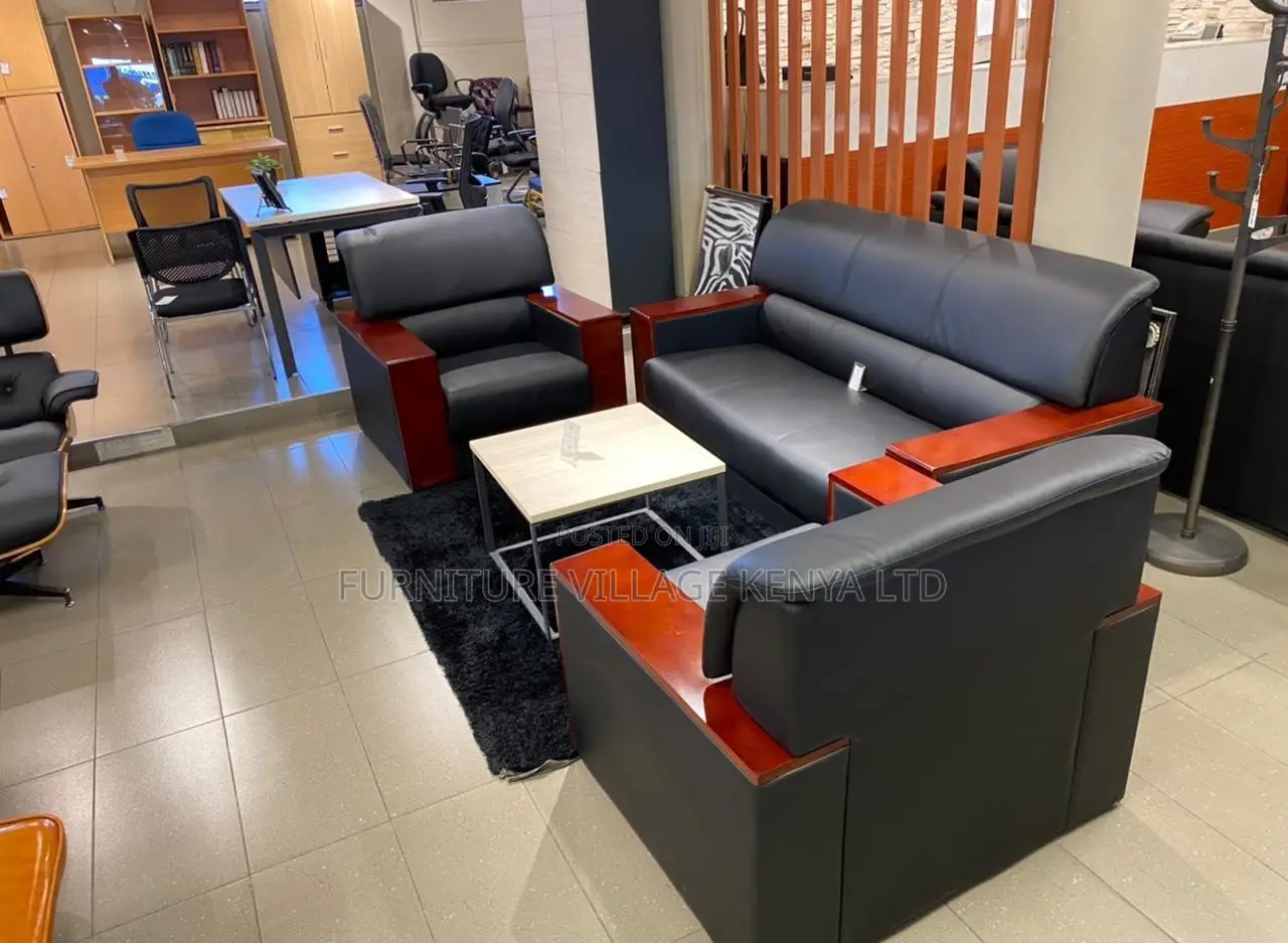 Sofa:5-Seater Modular Ergonomic Sofa Set With Wood Armrest
