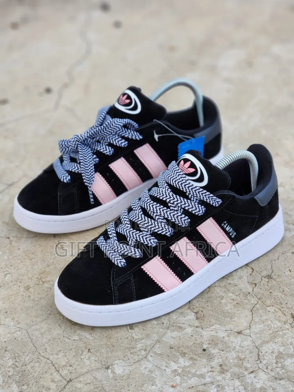 *Adidas Campus - Black Pink*Sneakers