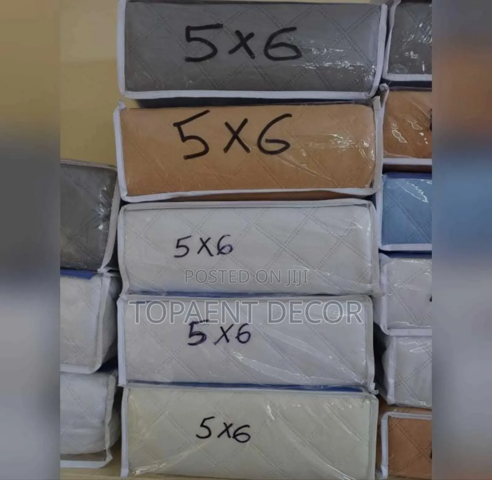 Colourful Well Packaged 5by 6 Bed Mattress Protectors