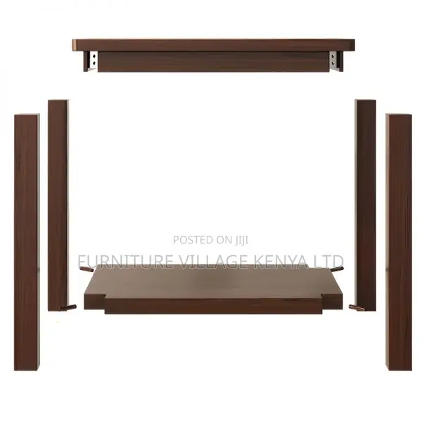 Coffee Table: Simple Brown Natural Drink Coffee Table