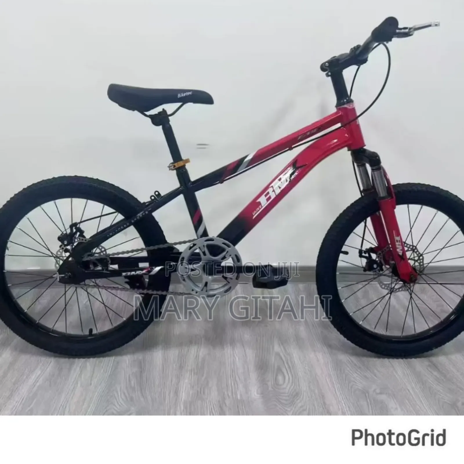 Red BMX Size 24 Bike