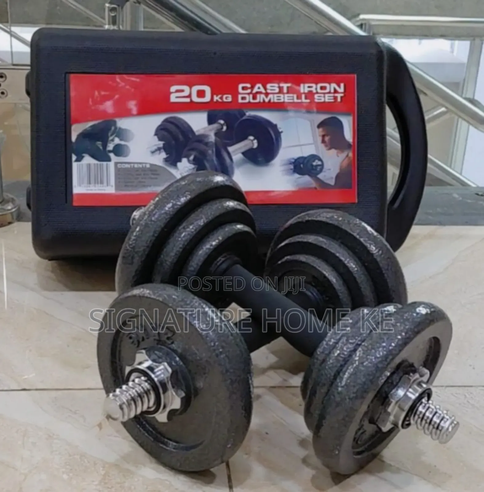20kg Dumbbell With Case