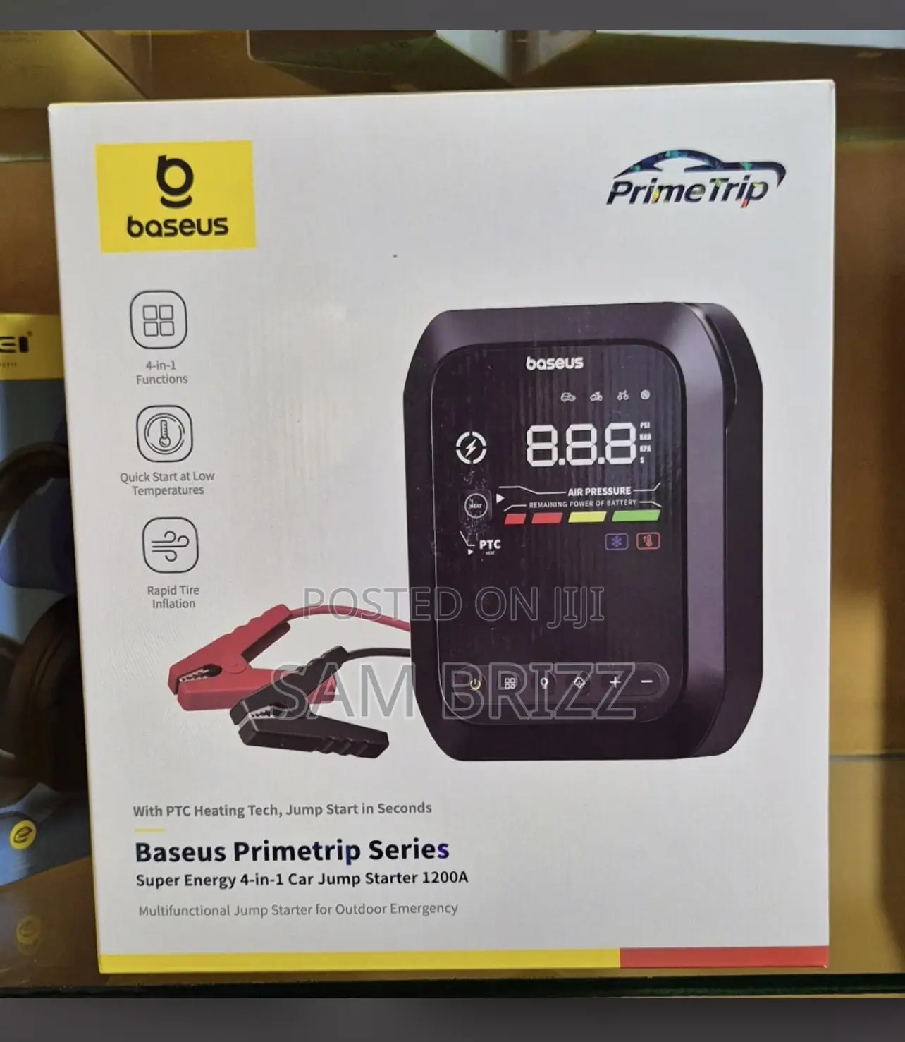 Baseus Primetrip Series 4 in 1 Car Jump Starter