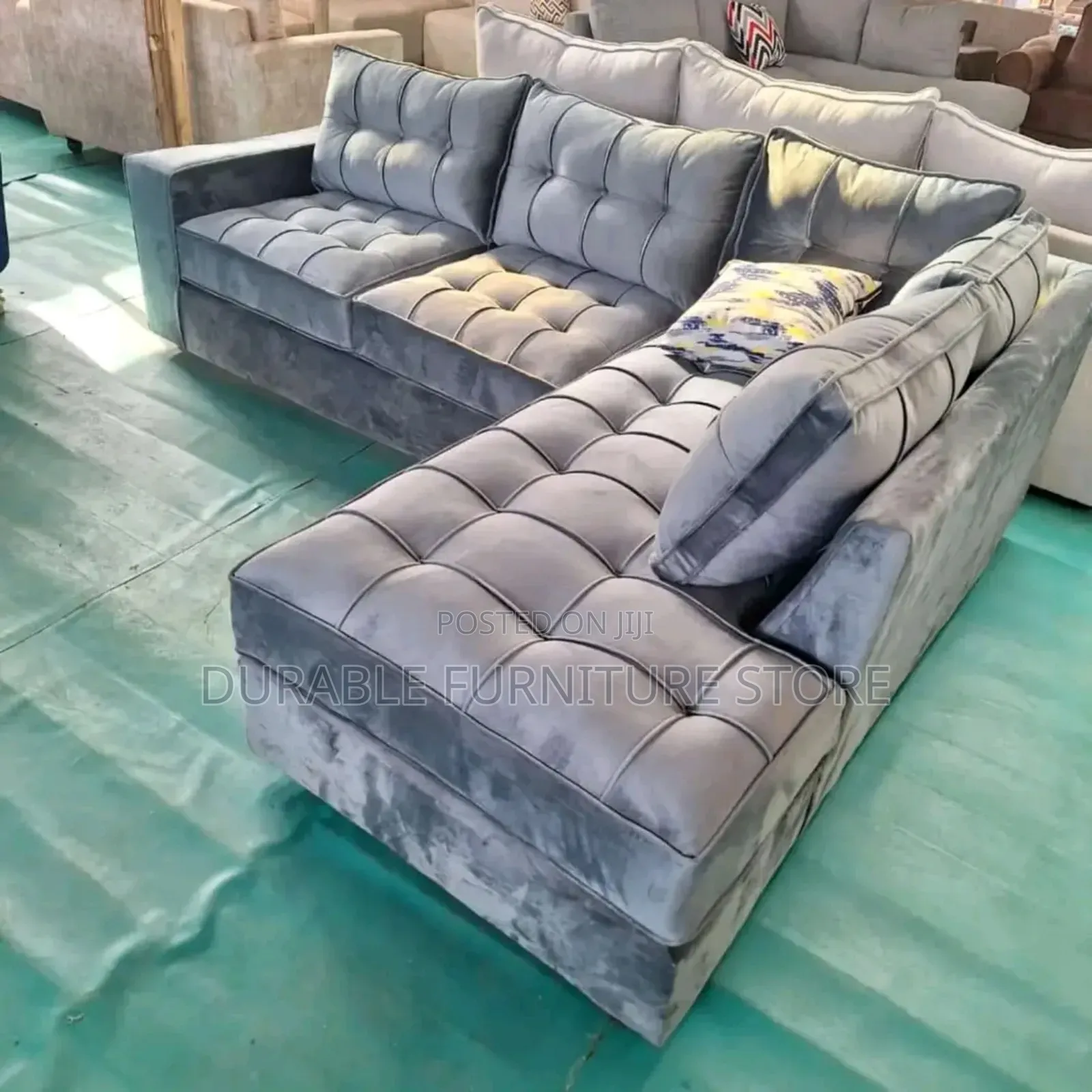 Grey Coner Seat