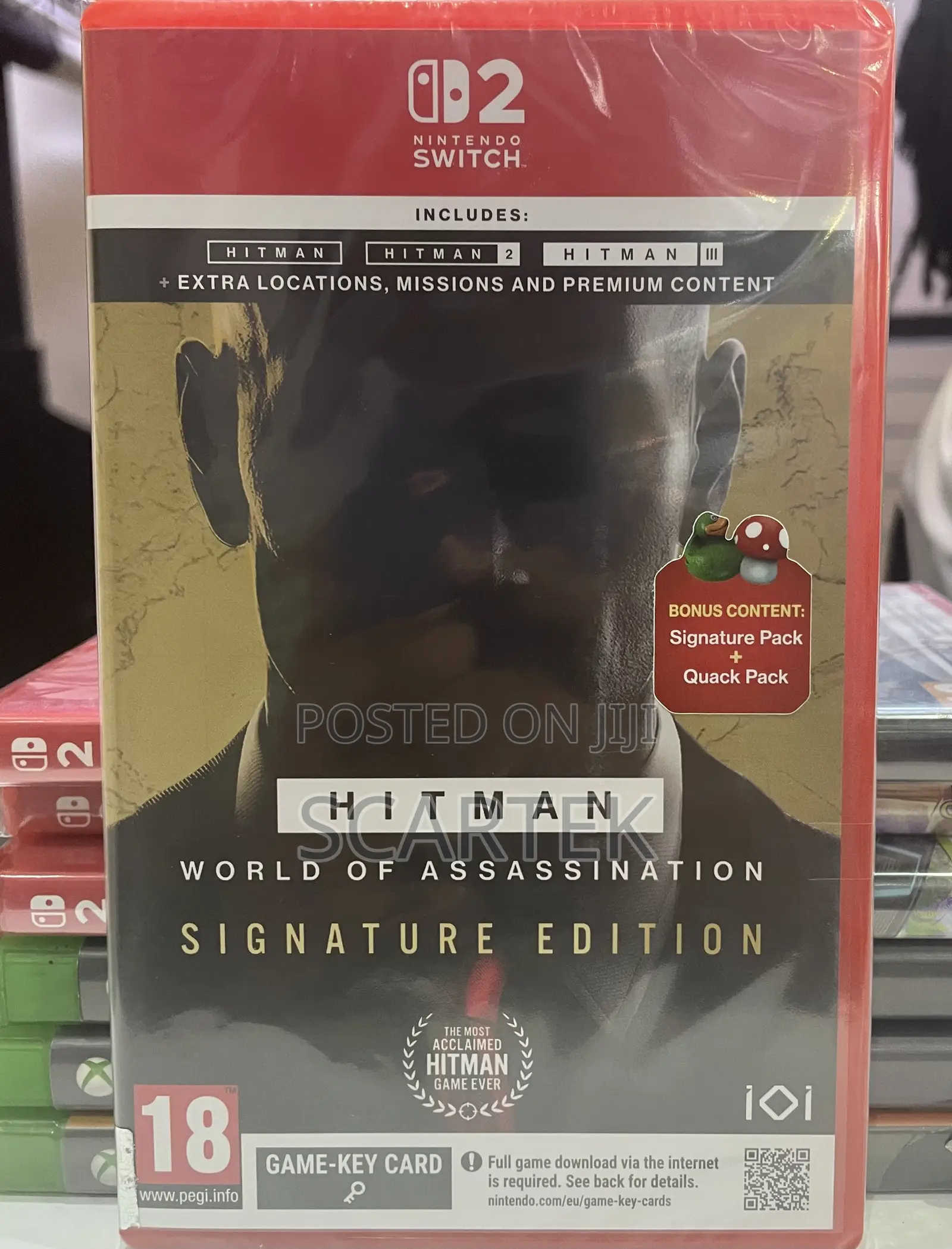 Hitman World Of Assasination For Nintendndo Switch 2