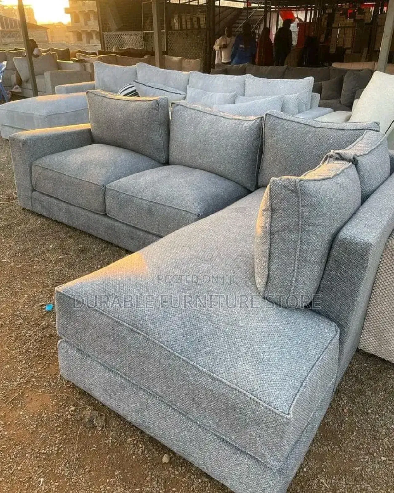 6 Seater Pure Fiber  Spring Coushions