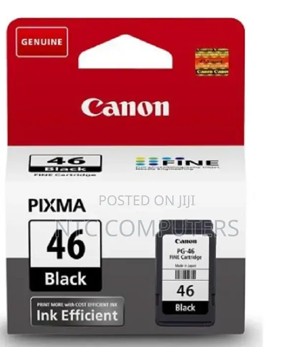 Canon Ink Black Cartridge Pg-46