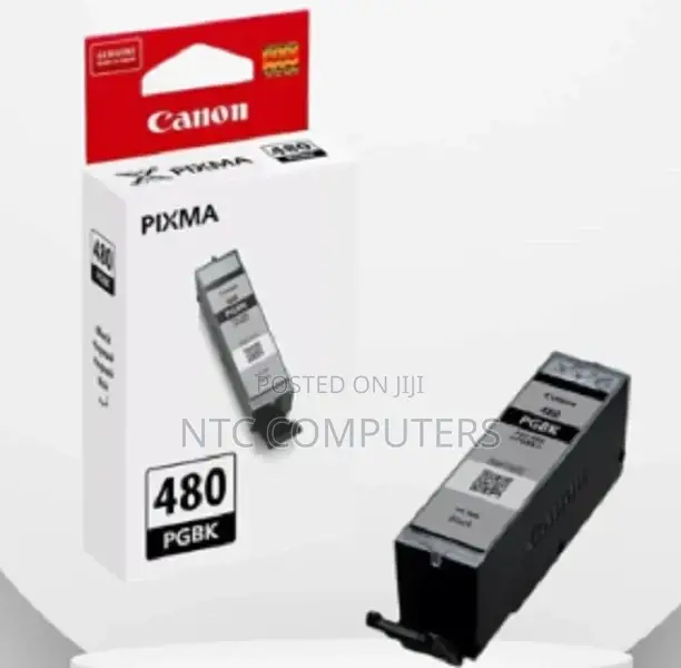 Canon Pgi-480bk 11.2ml Pigment Black Ink Cartridge