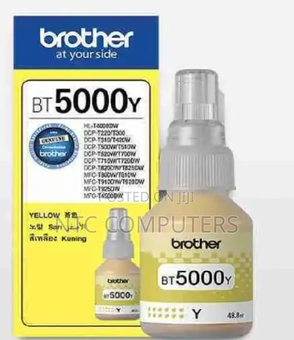 Brother Bt-5000y Yellow Ink Bottle 48.8ml
