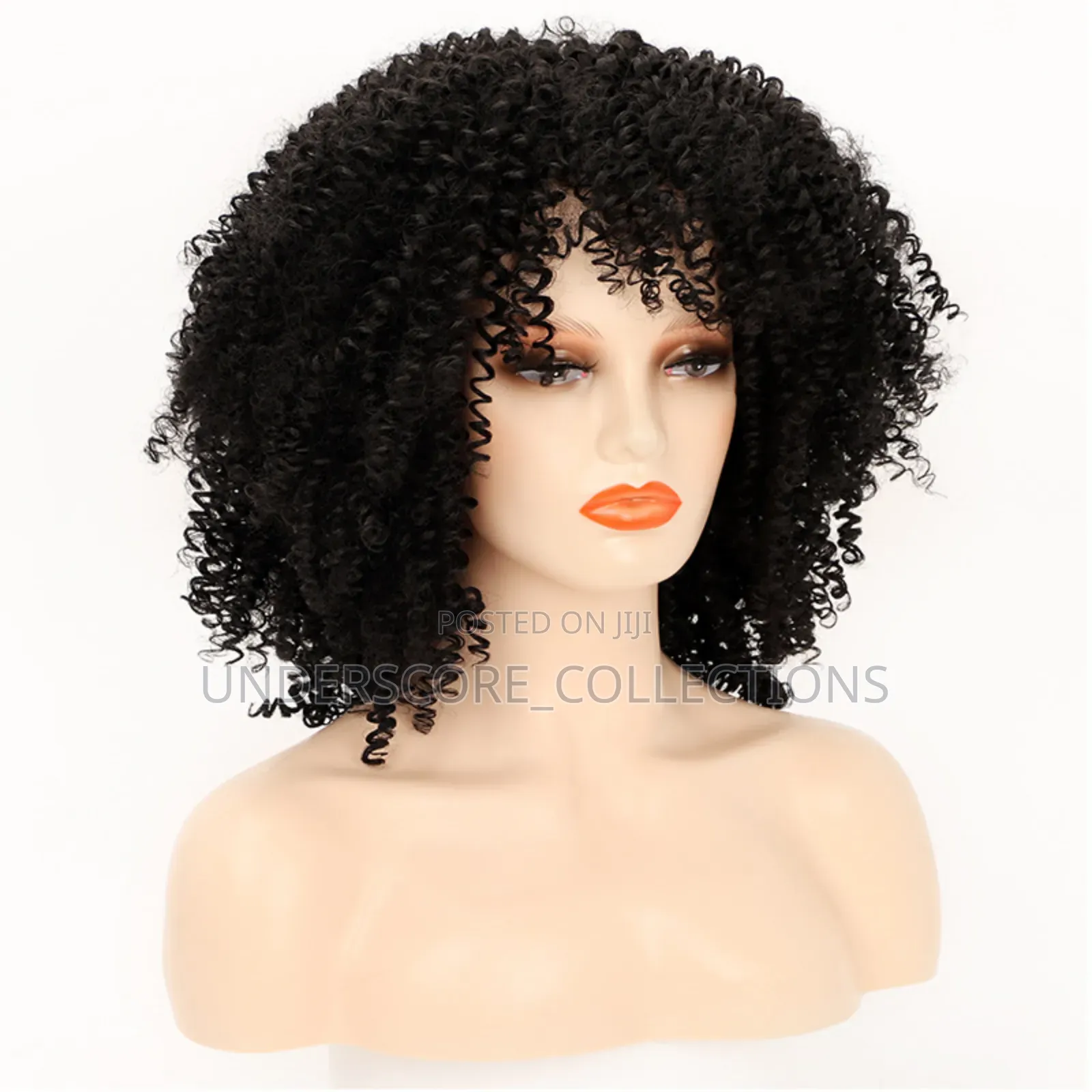 Gisty Ladies African Black Wig