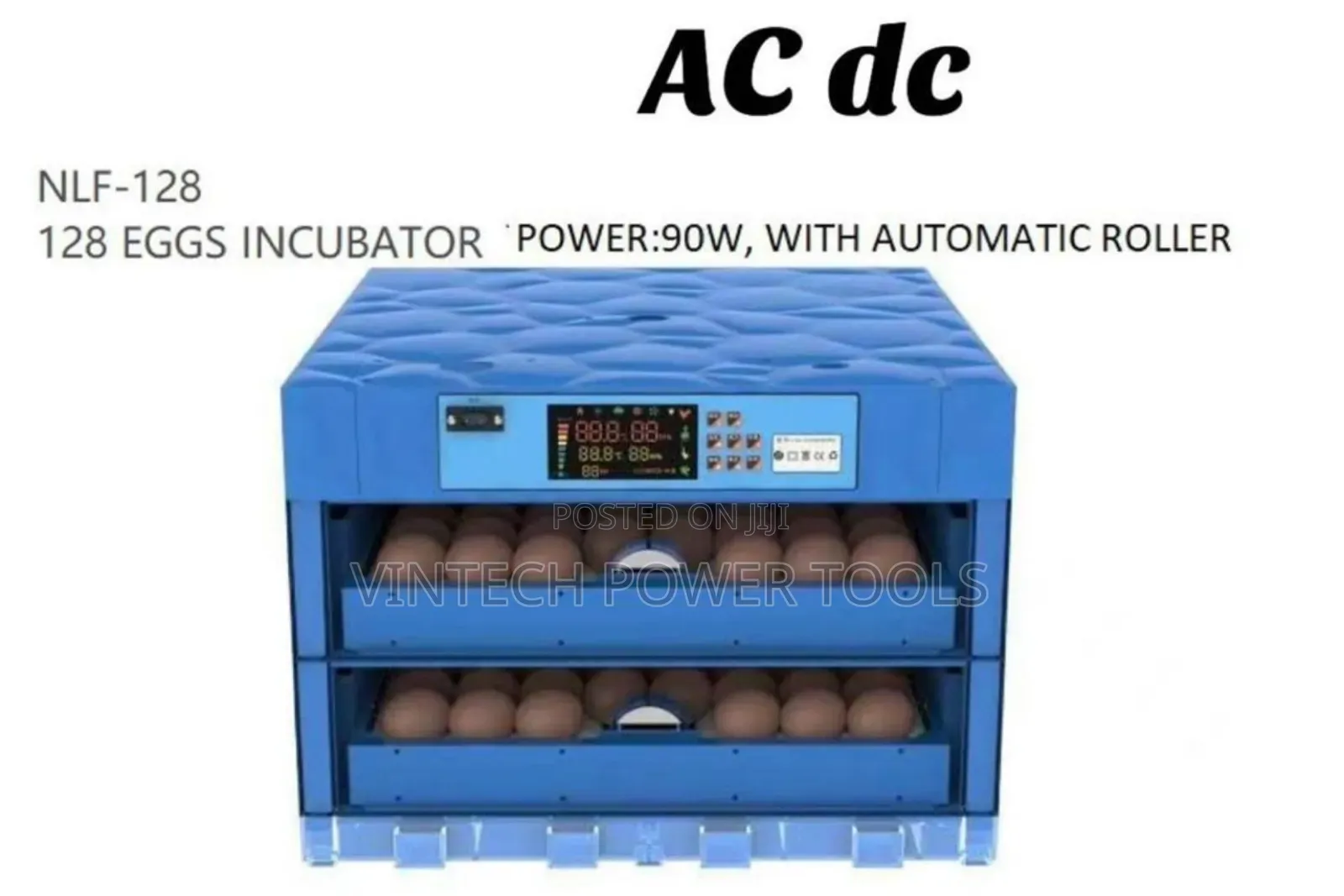Eggs Incubator 128 Eggs