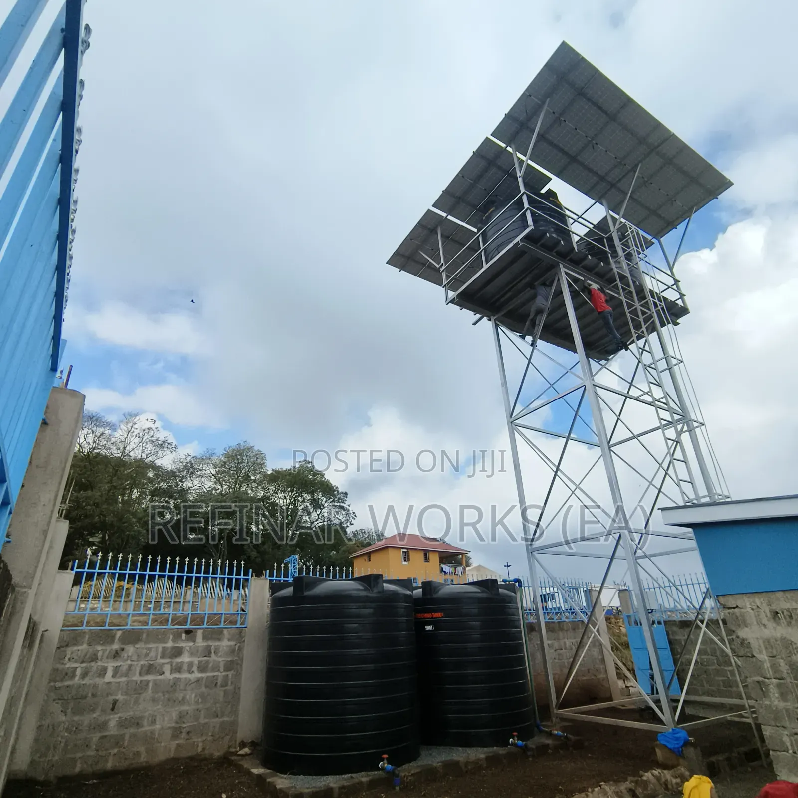 Standard And Custom Steel Water Tower Stands