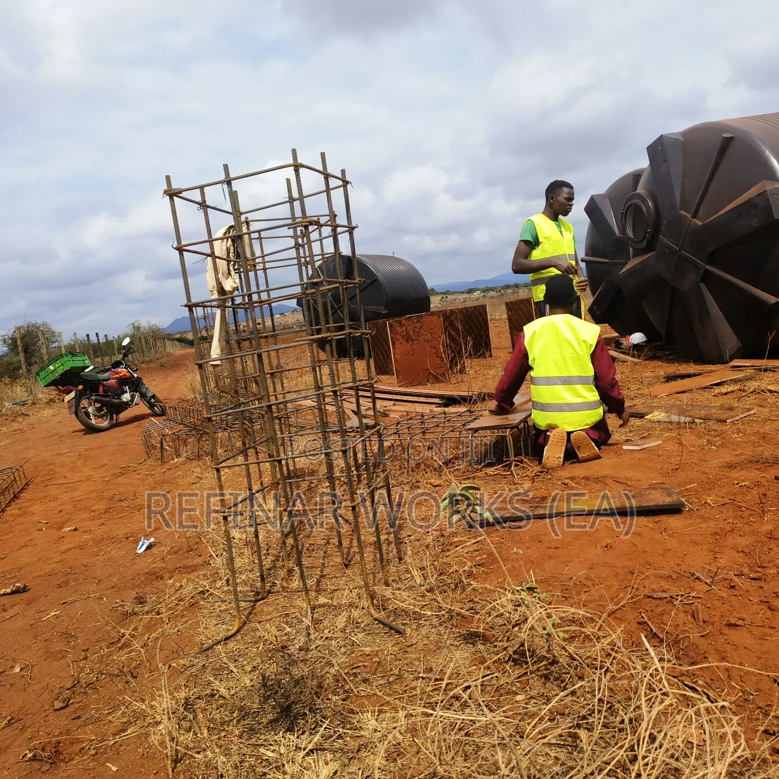 Standard And Custom Steel Water Tower Stands