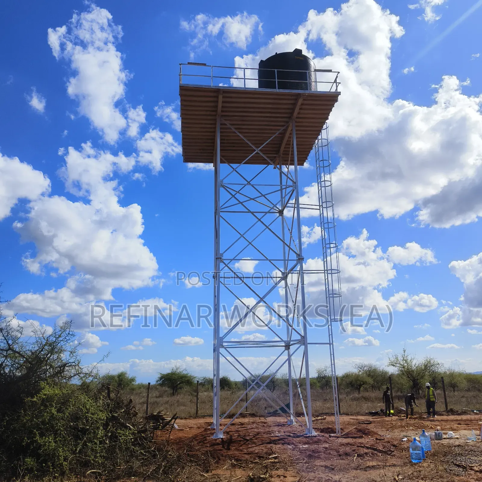 Standard And Custom Steel Water Tower Stands