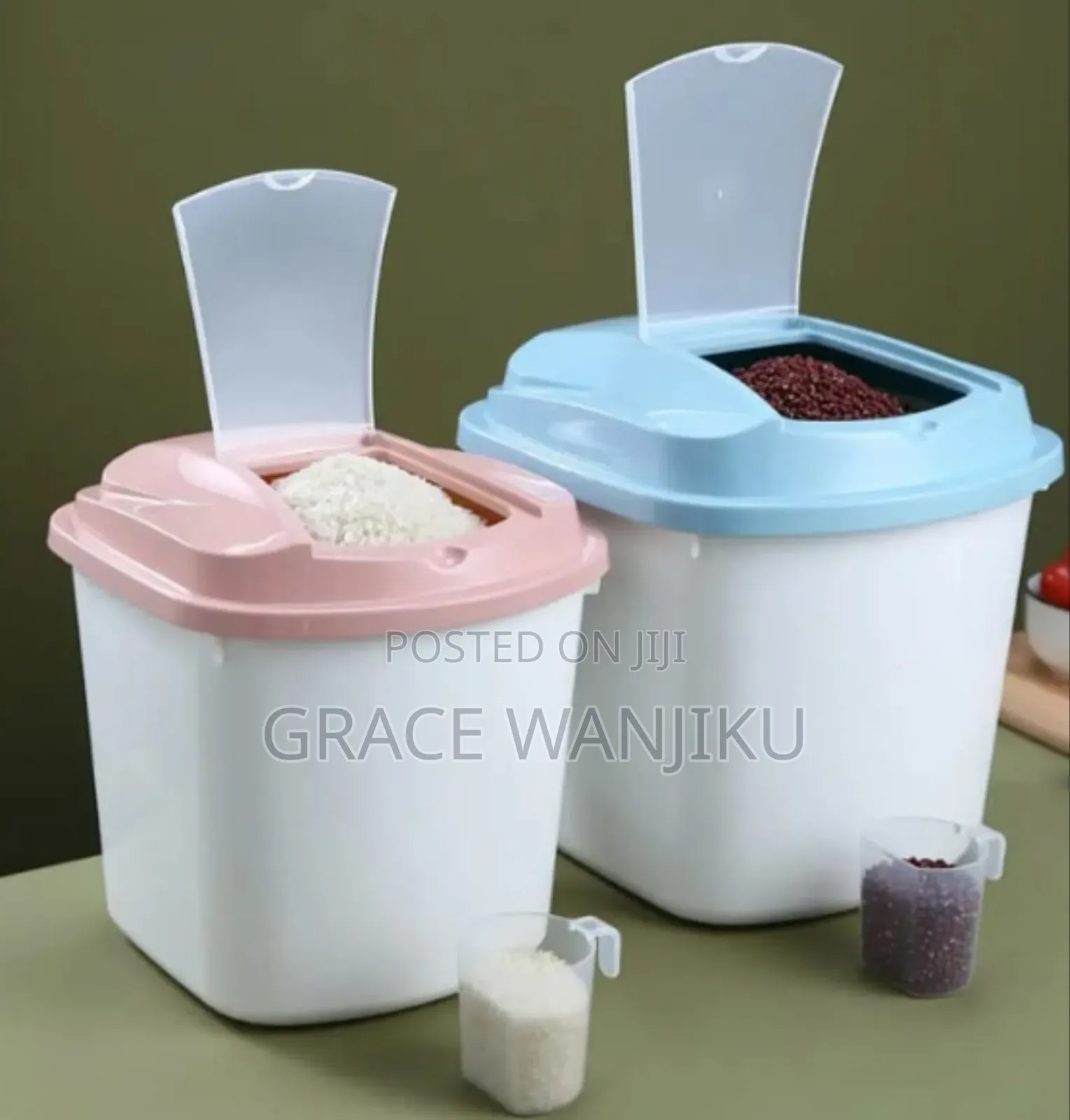 Plastic Rice Bucket