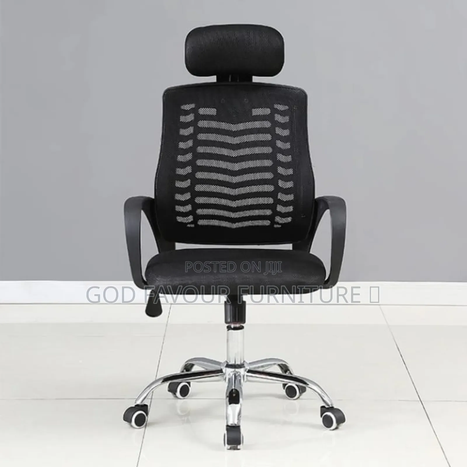 Modern Adjustable Headrest Office Chair Hj9m