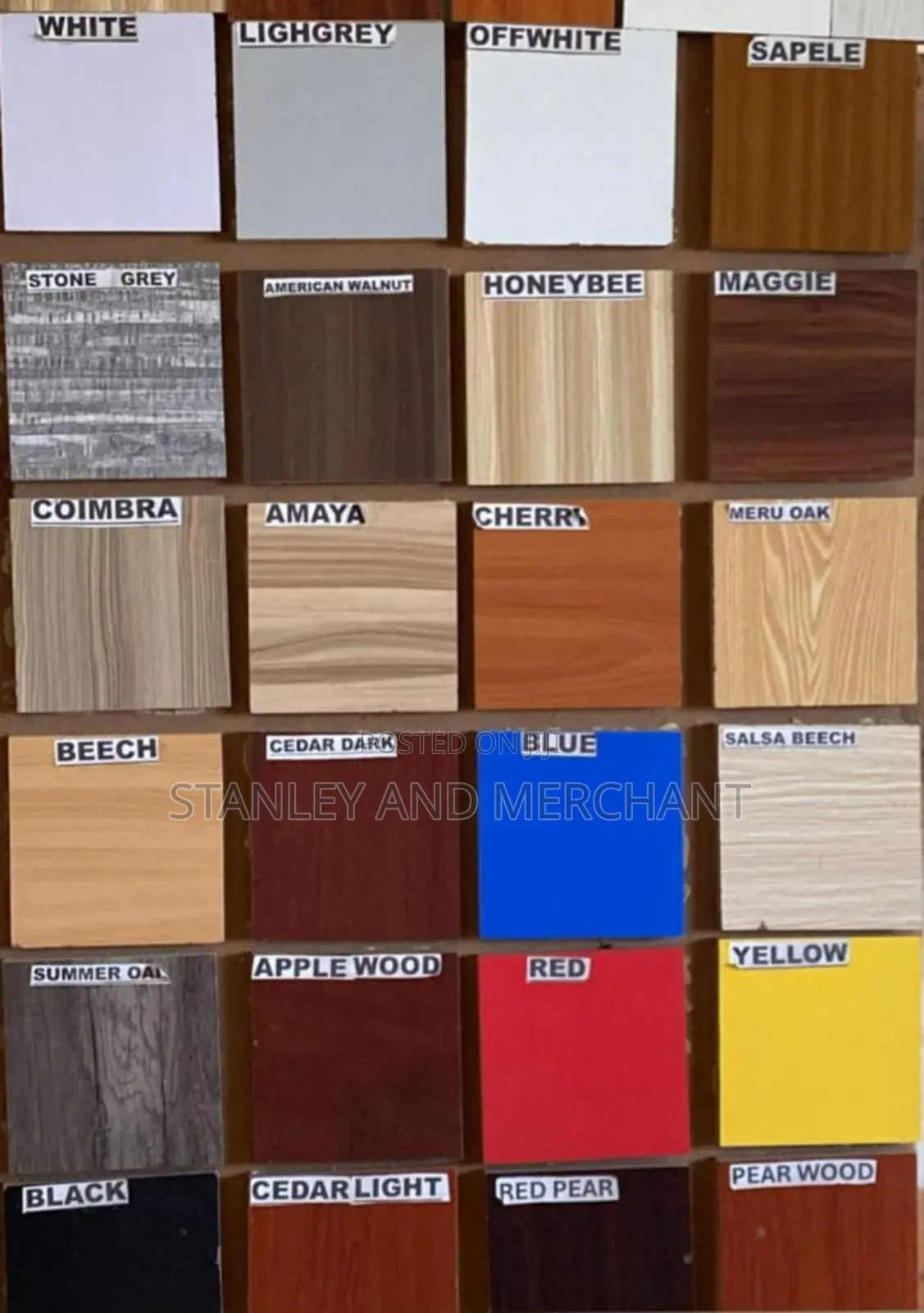 MDF Imported Boards. New. Different Colors. Delivery*