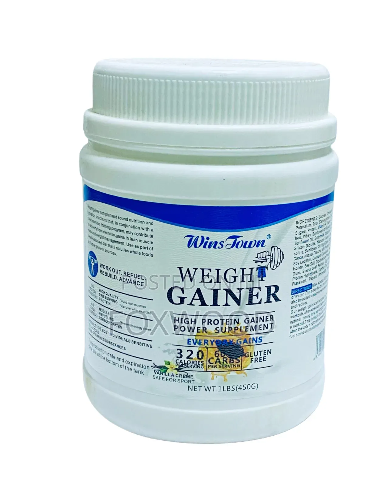 Winstown Weight Gainer Supplement - Immune Booster - 450g