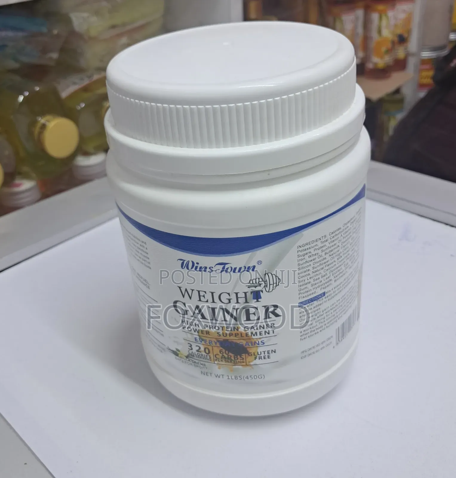 Winstown Weight Gainer Supplement - Immune Booster - 450g