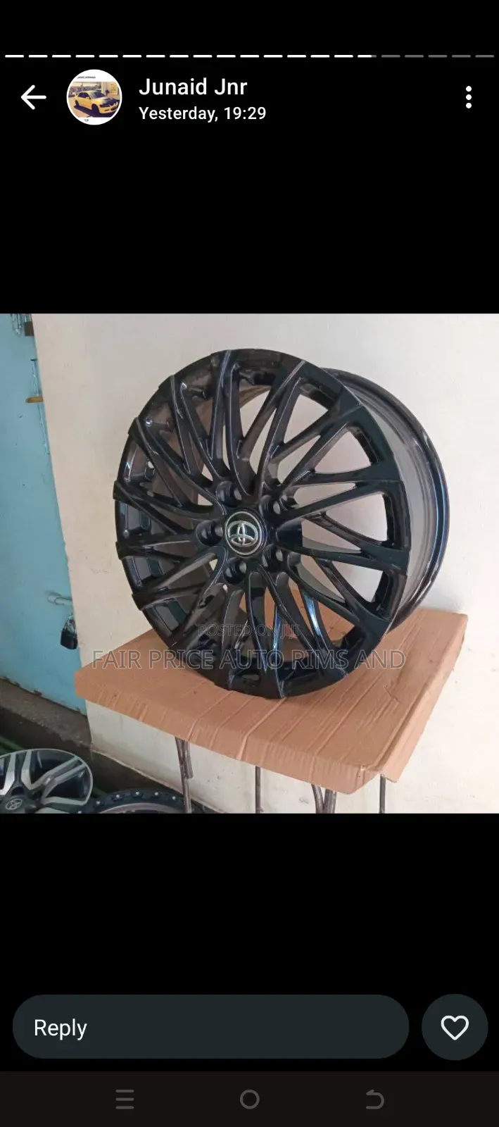 Sports Rims Size , 18/5/114