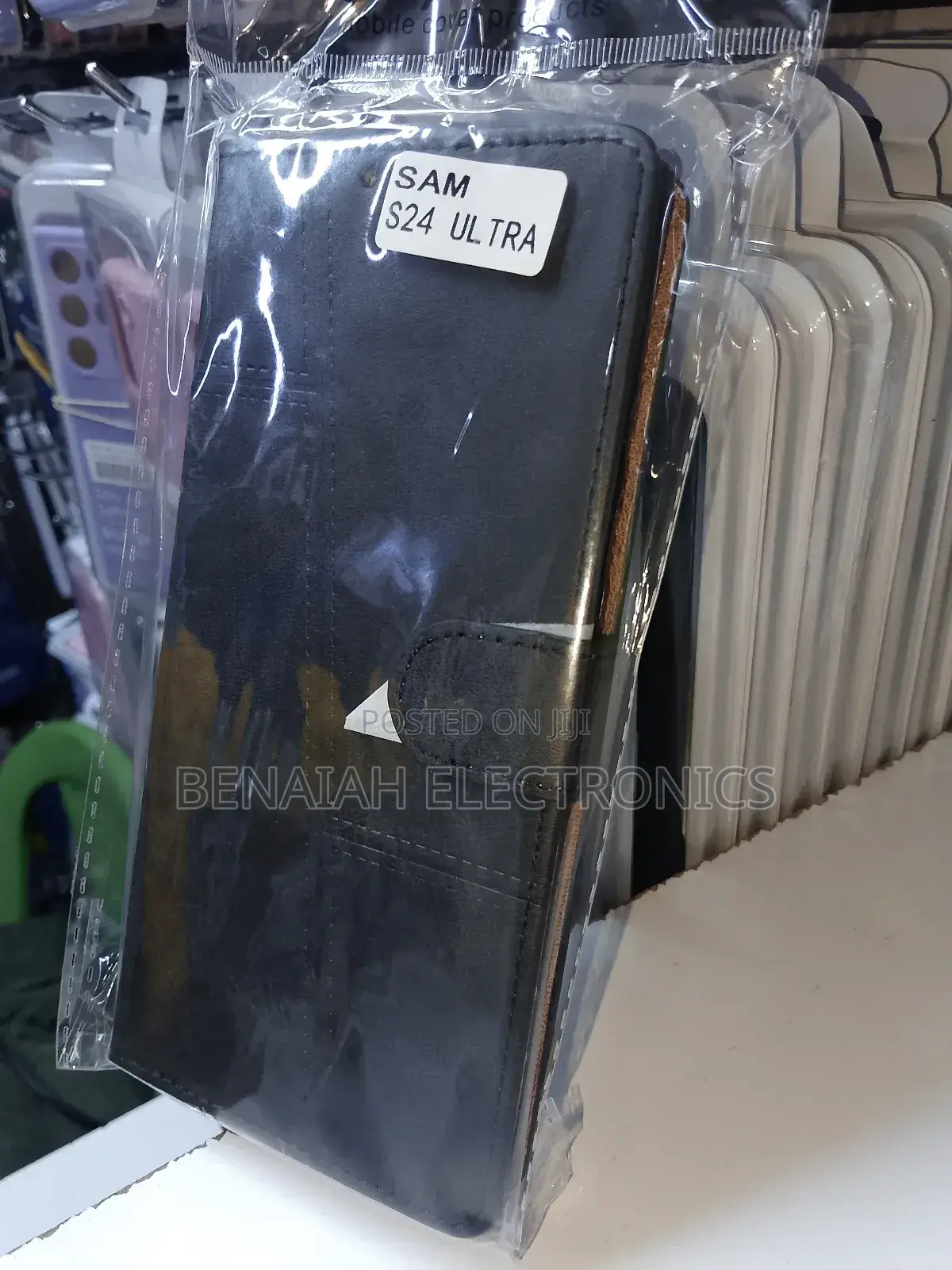 Samsung S24 Leather Elegant Flip Cover