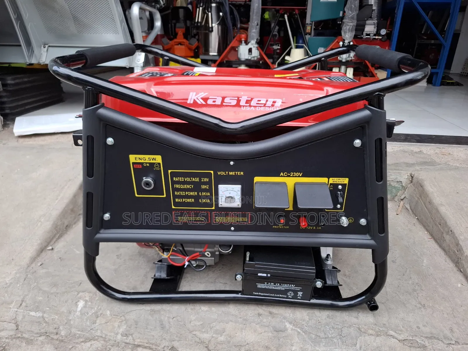 Portable 6.5kva Petrol Generator