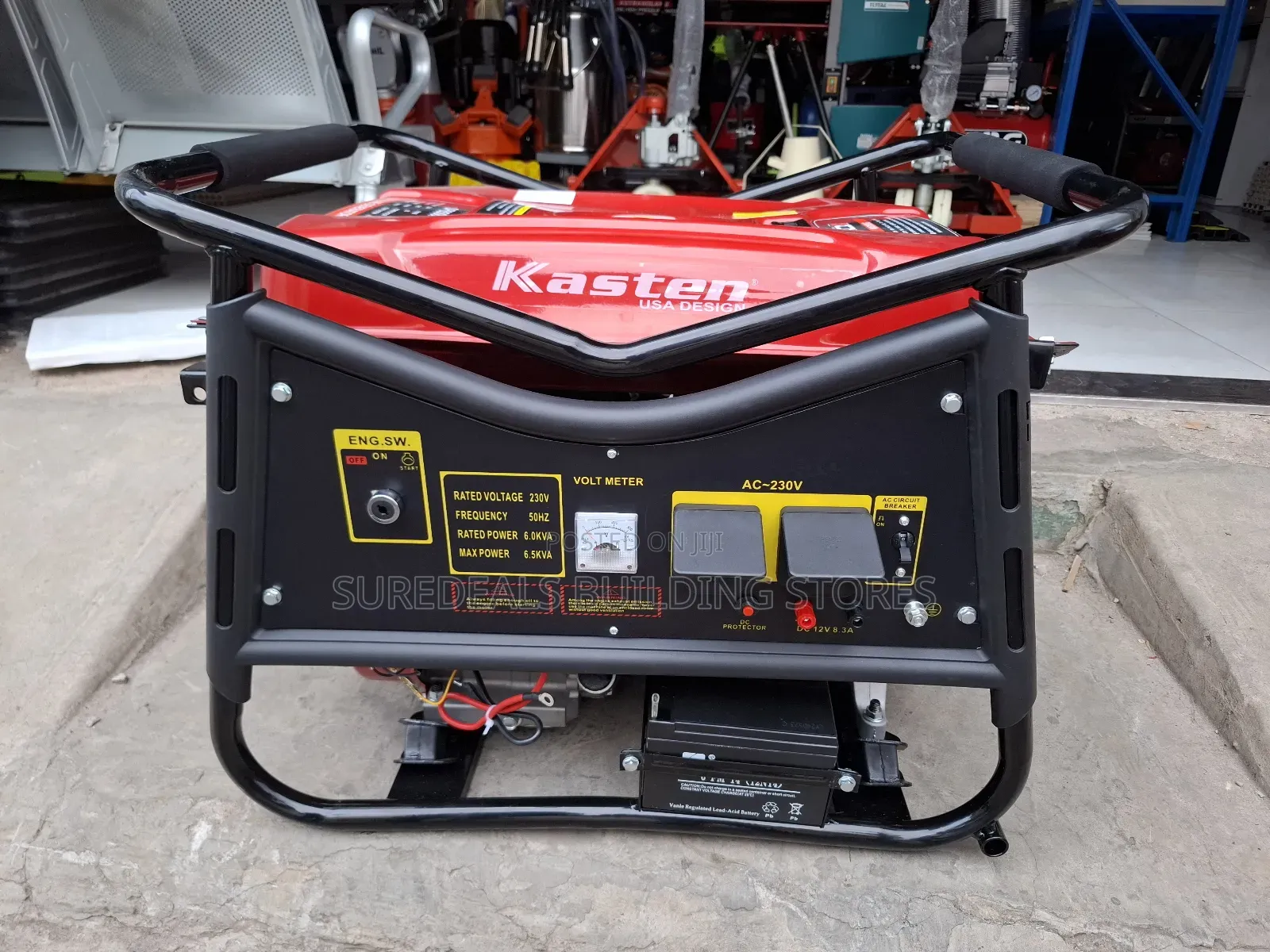 Portable 6.5kva Petrol Generator
