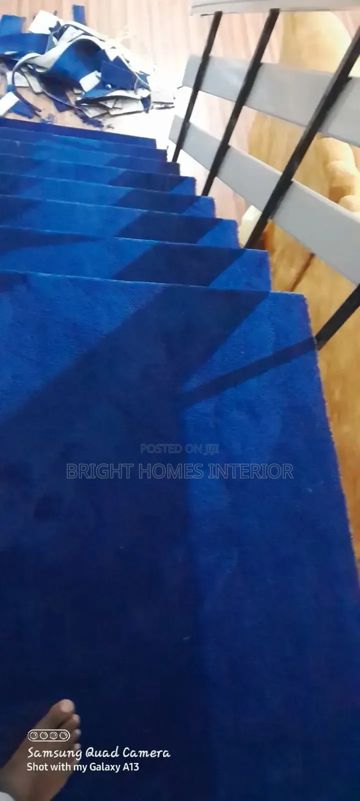 Blue Vip 8mm Thickness Carpet Best Quality