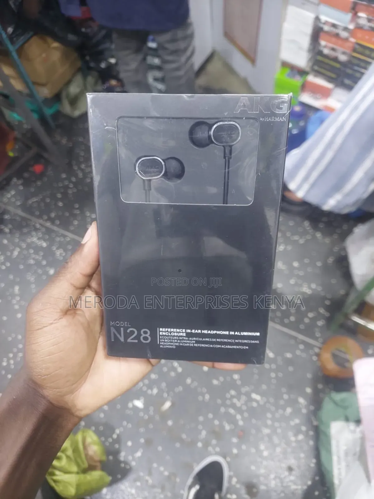 N28 Akg Earphones Black