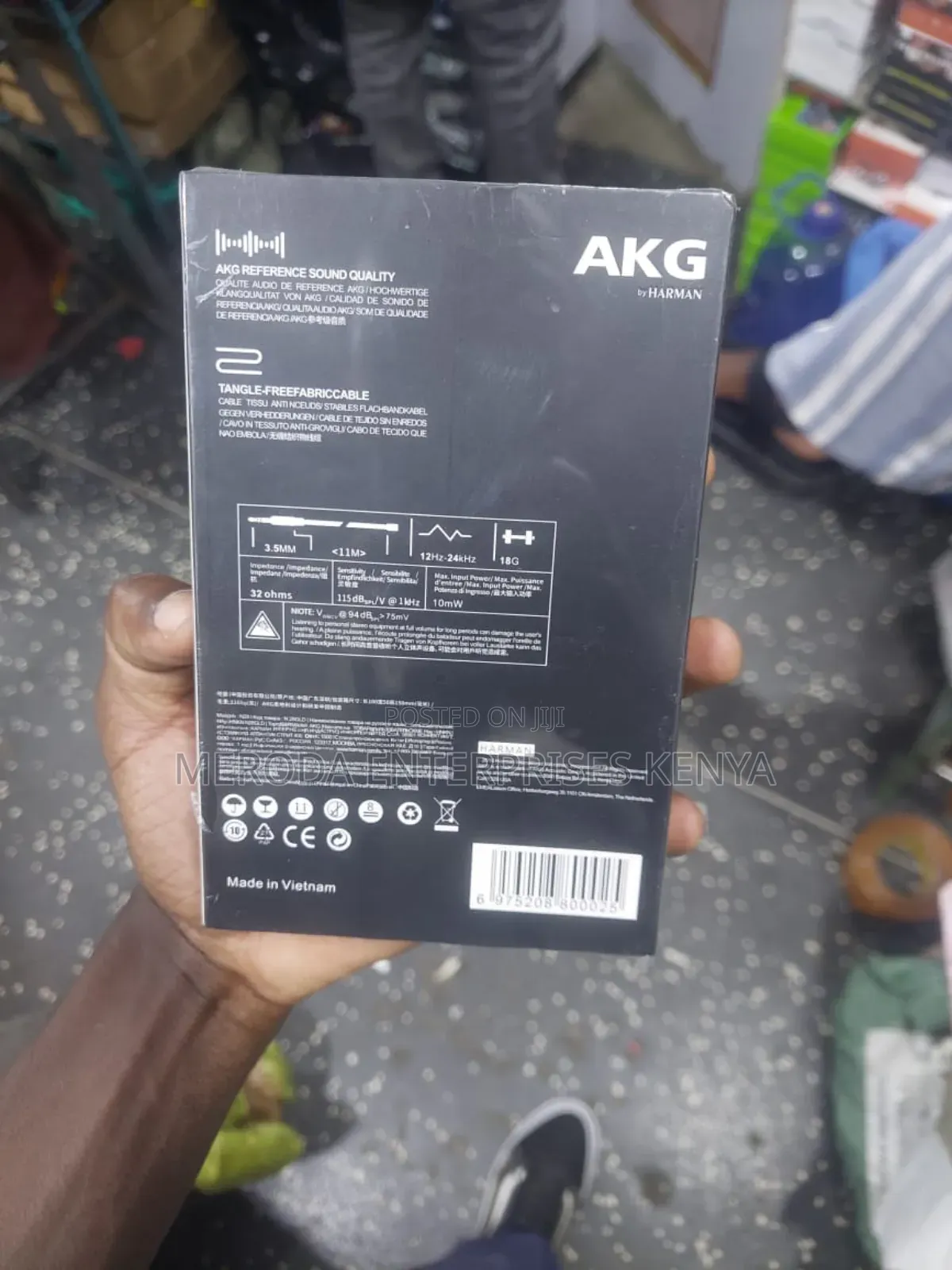 N28 Akg Earphones Black