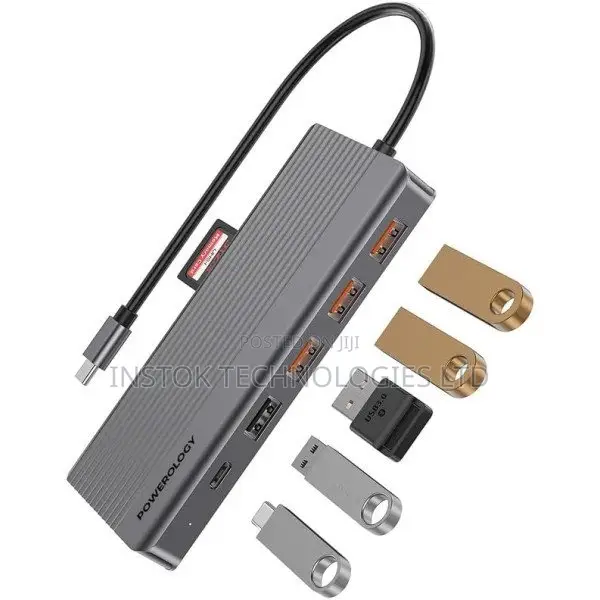 Powerology 13 in 1 Usb-C Hub