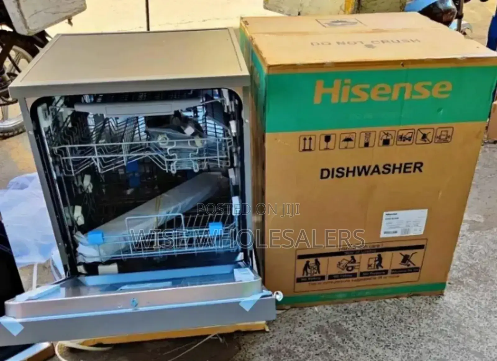 Hisense 15 Place Dish Washer Hs623e90x  5yrs Warranty