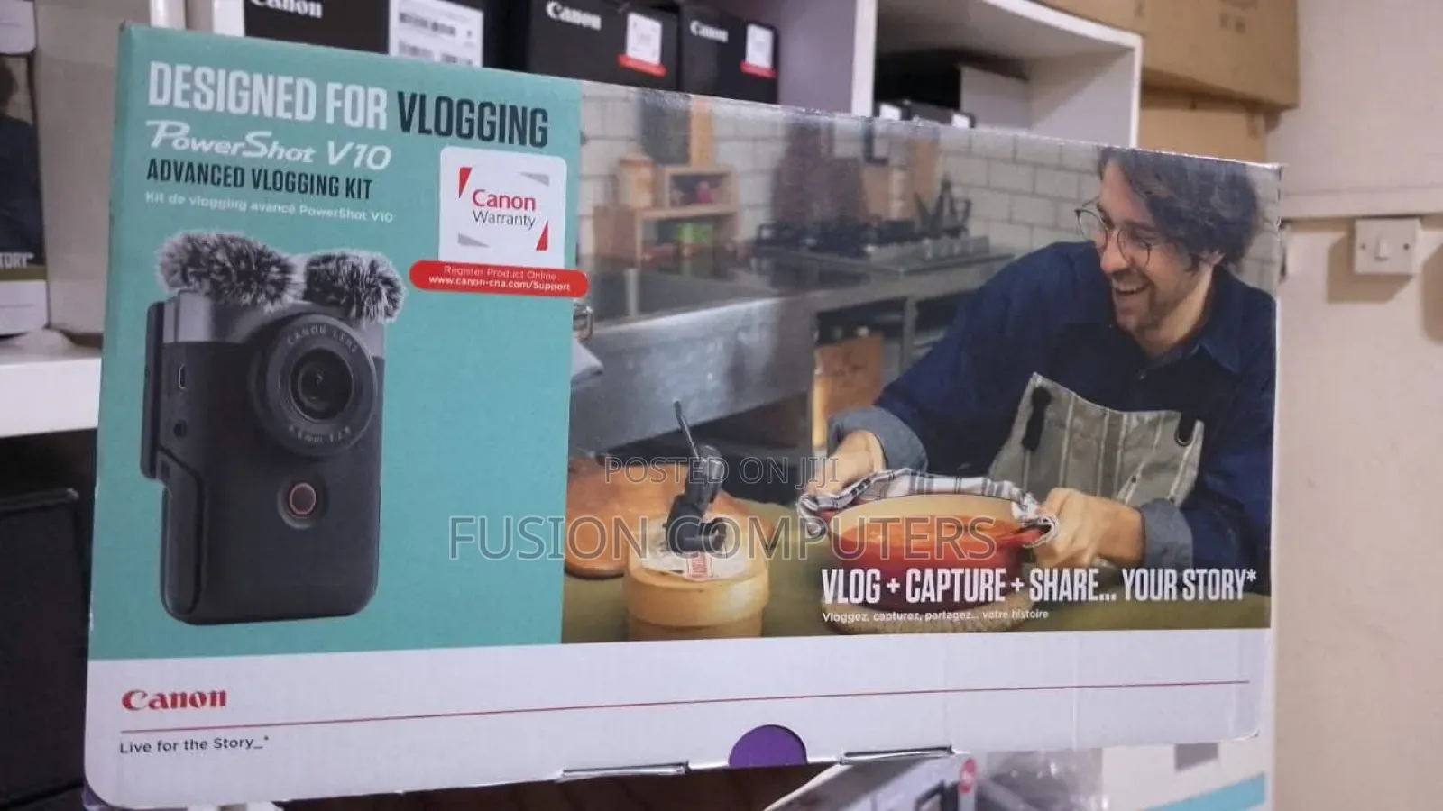 Canon Powershot V10 Vlog Camera for Content Creators